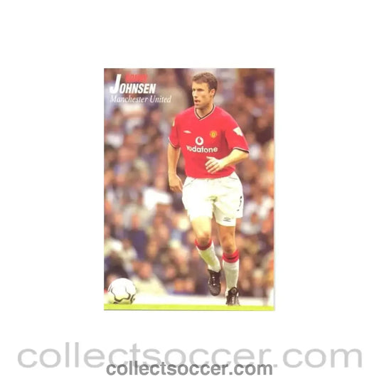 Manchester United - Ronny Johnsen unofficial Thai produced colour postcard