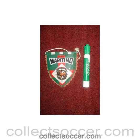 Maritimo Madeira small Pennant once property of the football referee Neil Midgley