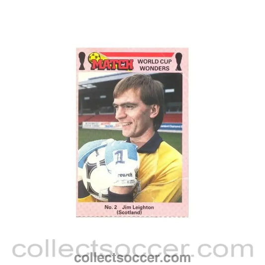 Match - World Cup Wonders Jim Leighton Scotland