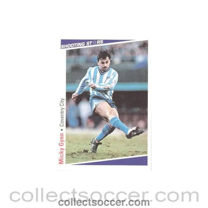Micky Gynn Coventry City Shooting Stars Card - Collect Soccer
