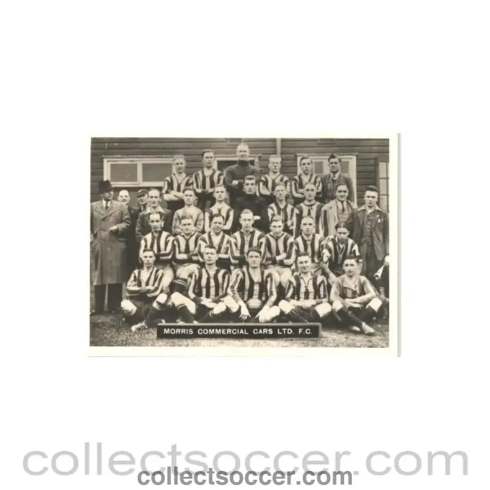 Morris Commercial Cars LTD. FC Photocard - Collect Soccer