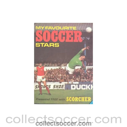 My Favourite Soccer Stars - an album of about 30 cards