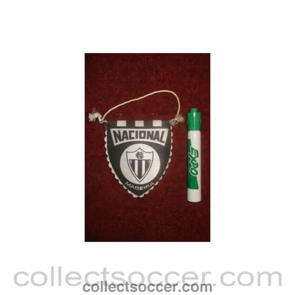 Nacional Madeira small Pennant once property of the football referee Neil Midgley