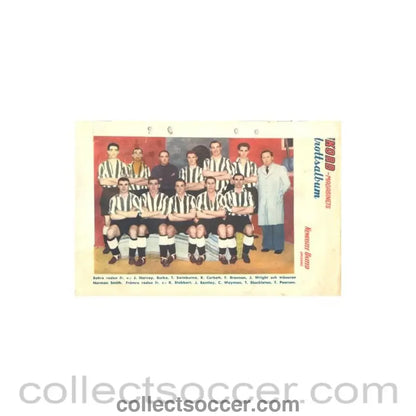 Newcastle United colour team photograph - Rekord Magazine