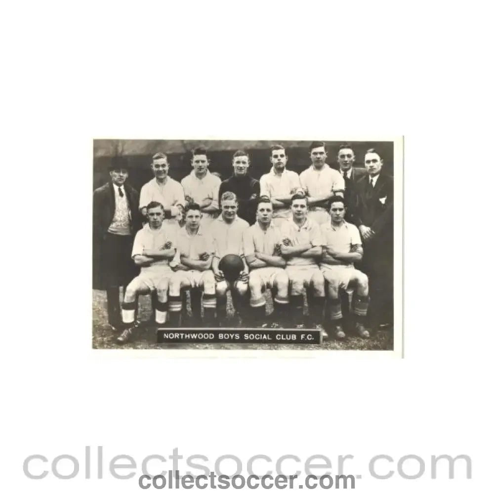 Northwood Boys Social Club FC Photocard - Collect Soccer
