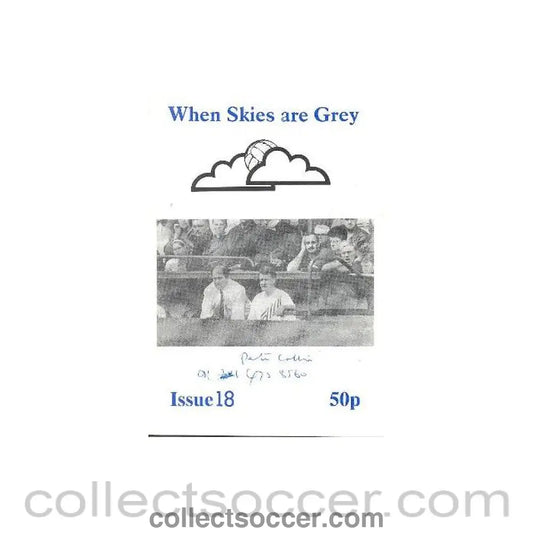 Nottingham Forest When Skies Are Grey Fanzine No:18 - Collect Soccer