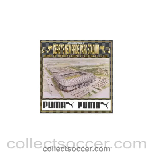 Official Location Map of Derby’s New Pride Park Stadium - Home of Derby County Football Club