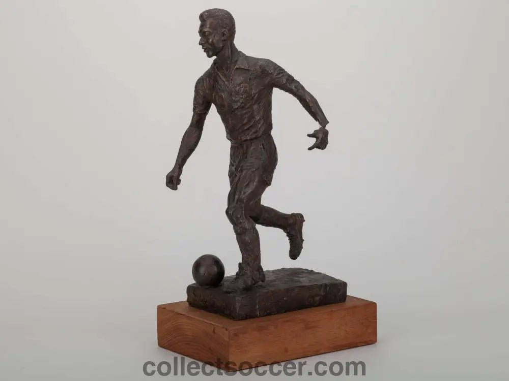 Once Owned by Pele a Resin Sculpture Football Trophy - Collect Soccer