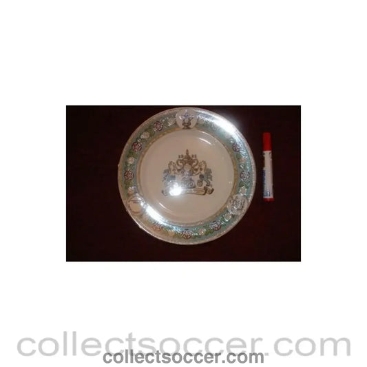 One Hundredth Football Association Challenge Cup Competition Trophy Plate - Very Rare!