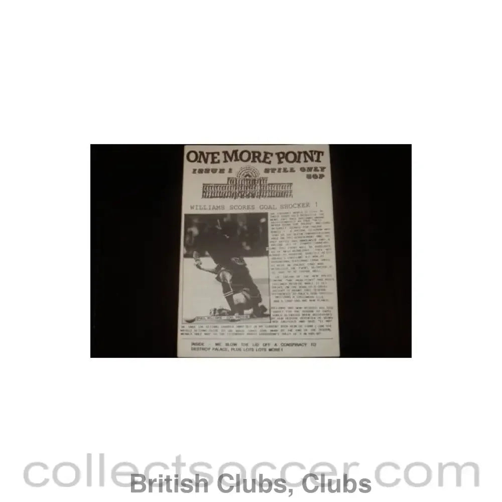 One More Point - Crystal Palace Fanzine No:1