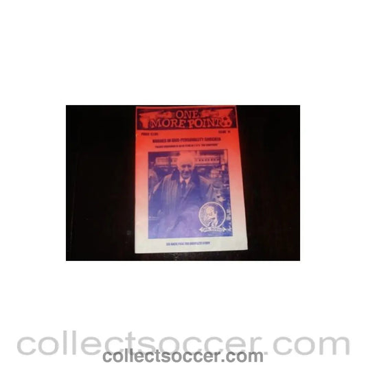 One More Point - Crystal Palace Fanzine No:11 - Collect Soccer