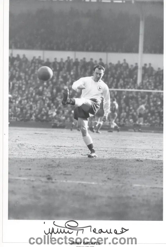 Original Jimmy Greaves Signed Photo