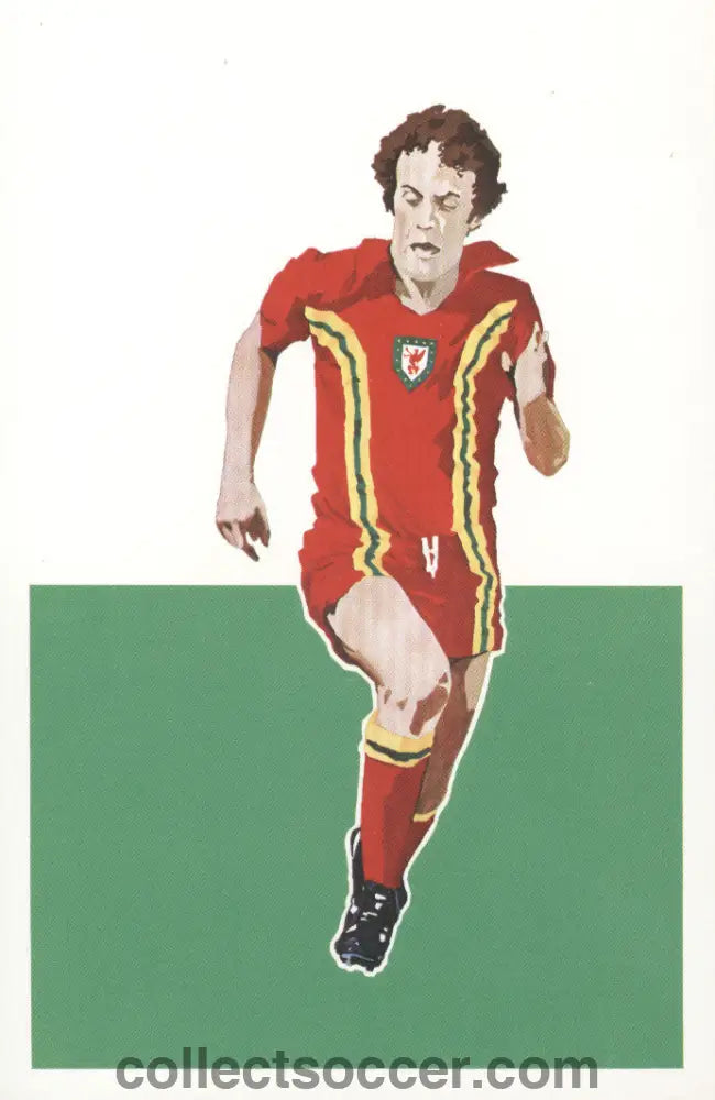Original Sigma Card Alan Curtis of Leeds United Swansea and Wales in Mint Condition.