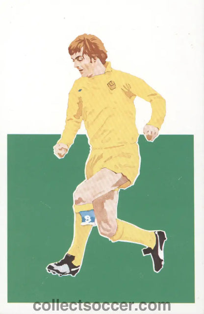 Original Sigma Card Allan Clarke of Leeds United FC in Mint Condition