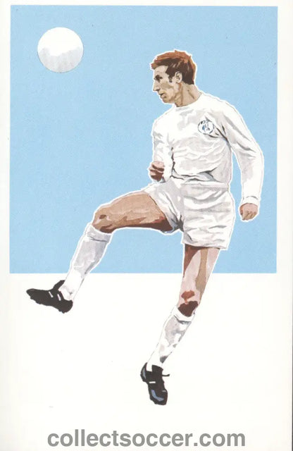 Original Sigma Card Jack Charlton of Leeds United and England in Mint Condition