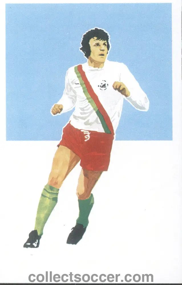 Original Sigma Card John Toshack Swansea, Cardiff and Liverpool Mint Condition - Collect Soccer