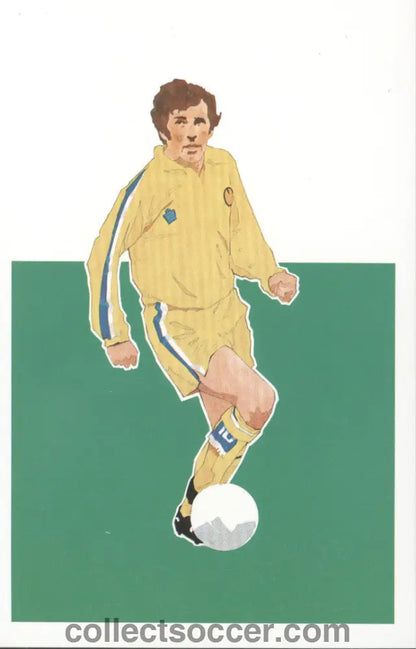 Original Sigma Card Johnny Giles Leeds United in Mint Condition