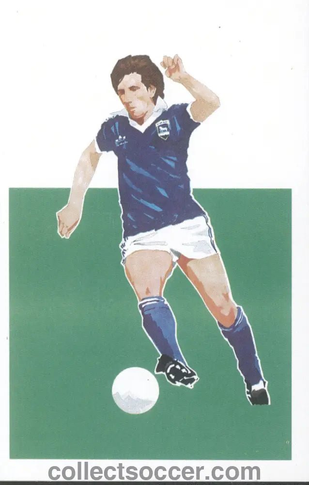 Original Sigma Card Paul Mariner Ipswich Town Mint Condition - Collect Soccer