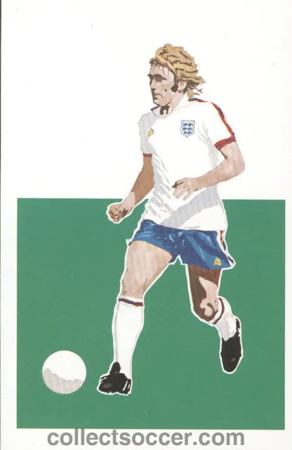 Original Sigma Card Tony Currie Leeds United and England in Mint Condition