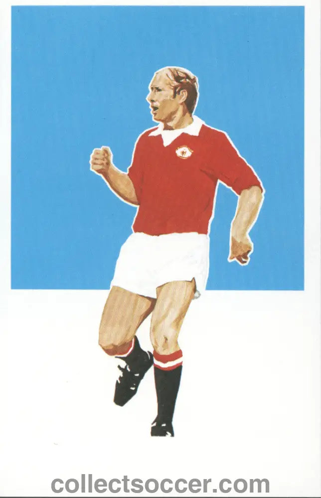 Original Sigma Sports Card Bobby Charlton Manchester United in Mint Condition