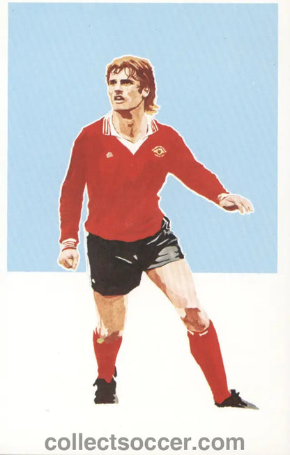Original Sigma Sports Card Gordon McQueen Manchester United in Mint Condition