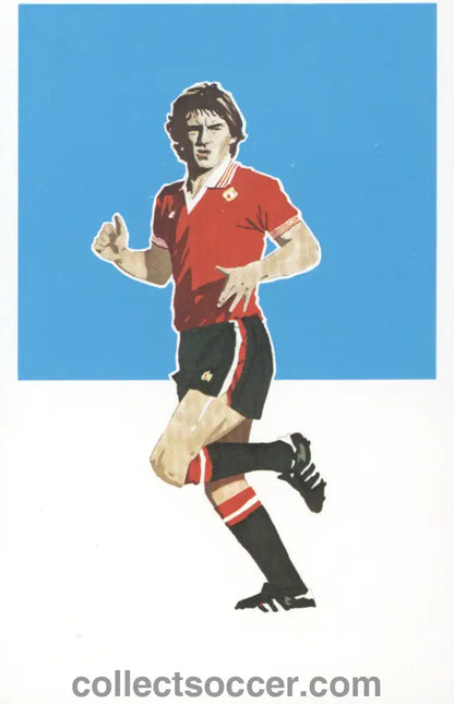 Original Sigma Sports Card Steve Coppell Manchester United in Mint Condition