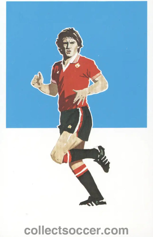 Original Sigma Sports Card Steve Coppell Manchester United in Mint Condition