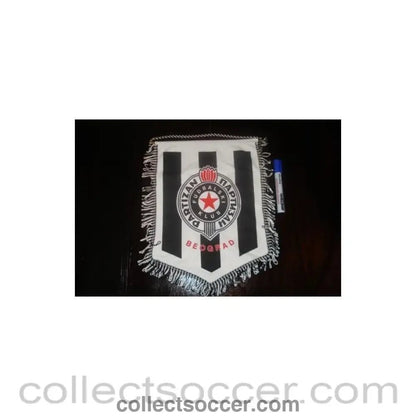 Partizan Belgrade Pennant - Collect Soccer