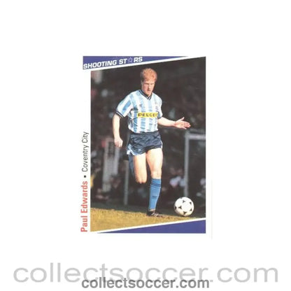 Paul Edwards Coventry City Shooting Stars Card