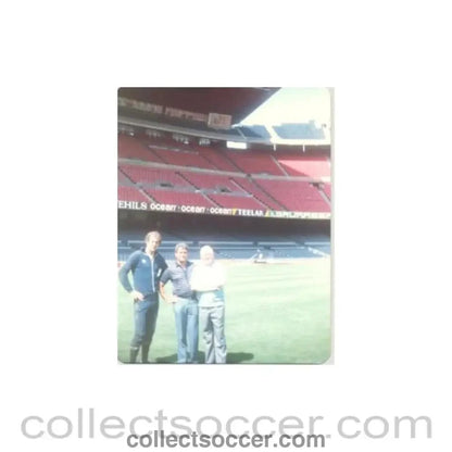 Photo of players and managers on a Stadium - Collect Soccer