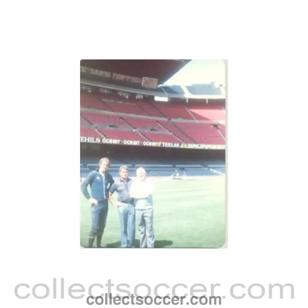 Photo of players and managers on a Stadium - Collect Soccer