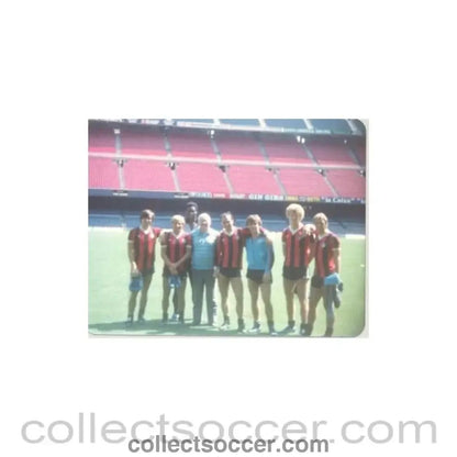 Photo of players and managers on a Stadium - Collect Soccer
