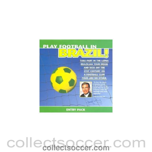 Play Football In Brazil - Entry Pack flyer - Collect Soccer