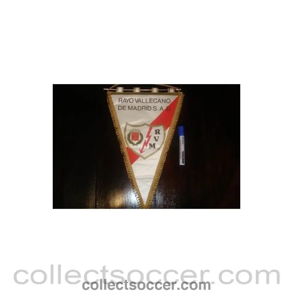 Rayo Vallecano De Madrid Pennant