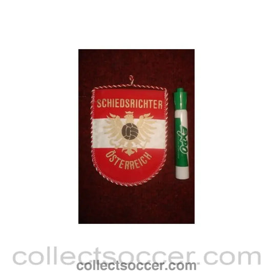 Referee Austria Pennant awarded to the football referee Neil Midgley