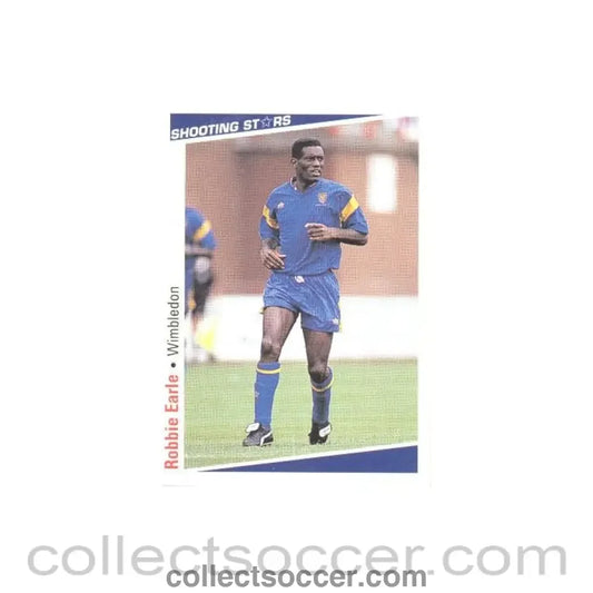 Robbie Earle Wimbledon Shooting Stars Card