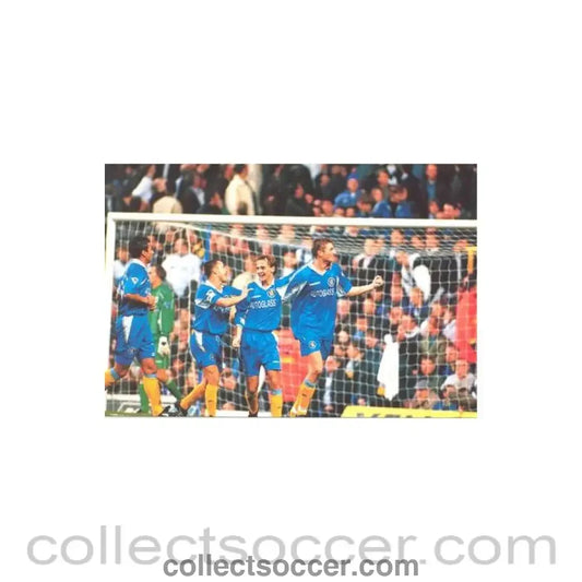 Roberto Di Matteo Dennis Wise and Tore Andre Flo Thai produced colour photograph