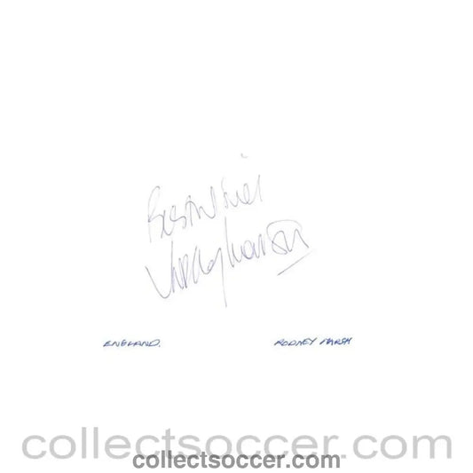 Rodney Marsh original signature - Collect Soccer