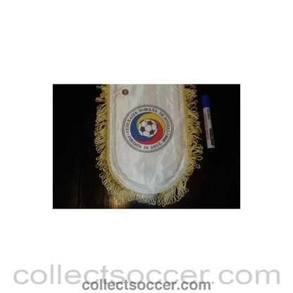 Romania Football Federation Pennant - Collect Soccer