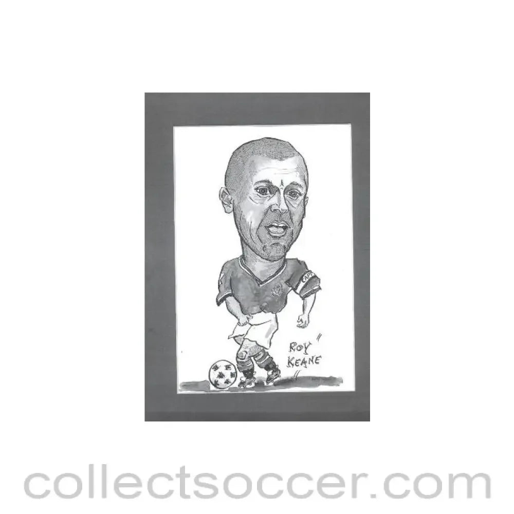 Roy Keane Caricature