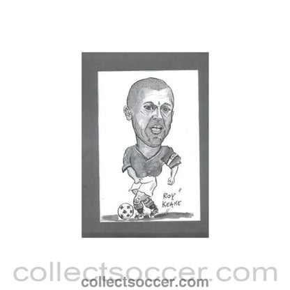 Roy Keane Caricature - Collect Soccer