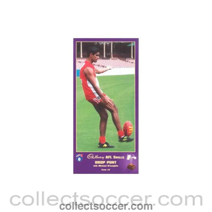 Rugby - Drop Punt with Michael O'Loughlin card - Collect Soccer