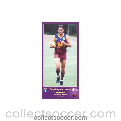 Rugby - Running with Marcus Ashcroft card - Collect Soccer