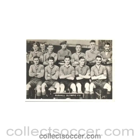 Rushall Olympic FC Photocard - Collect Soccer