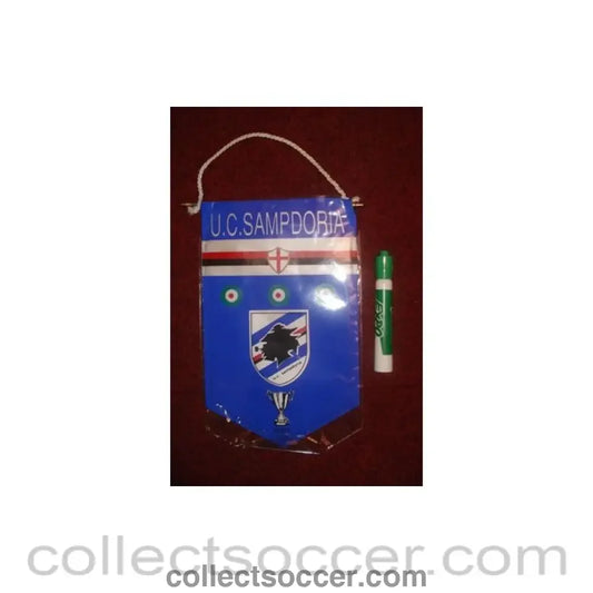 Sampdoria Pennant once property of the football referee Neil Midgley