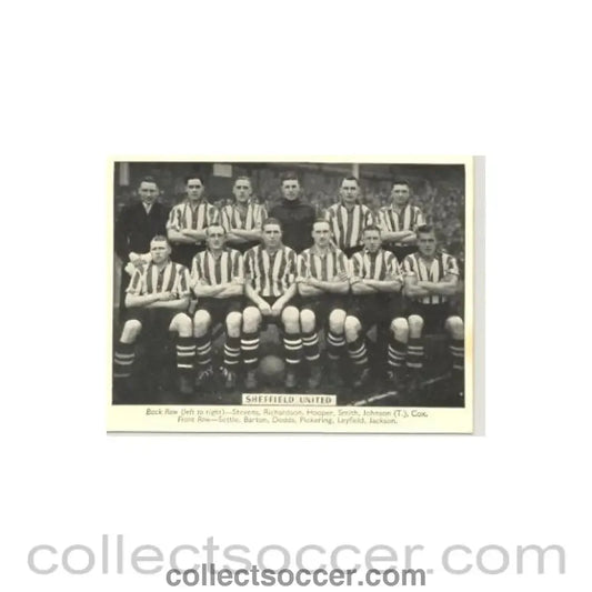 Sheffield United team photograph