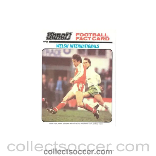 Shoot! produced card titeled Welsh Internationals