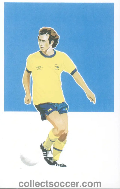 Sigma Sport Card Liam Brady Arsenal Mint Condition