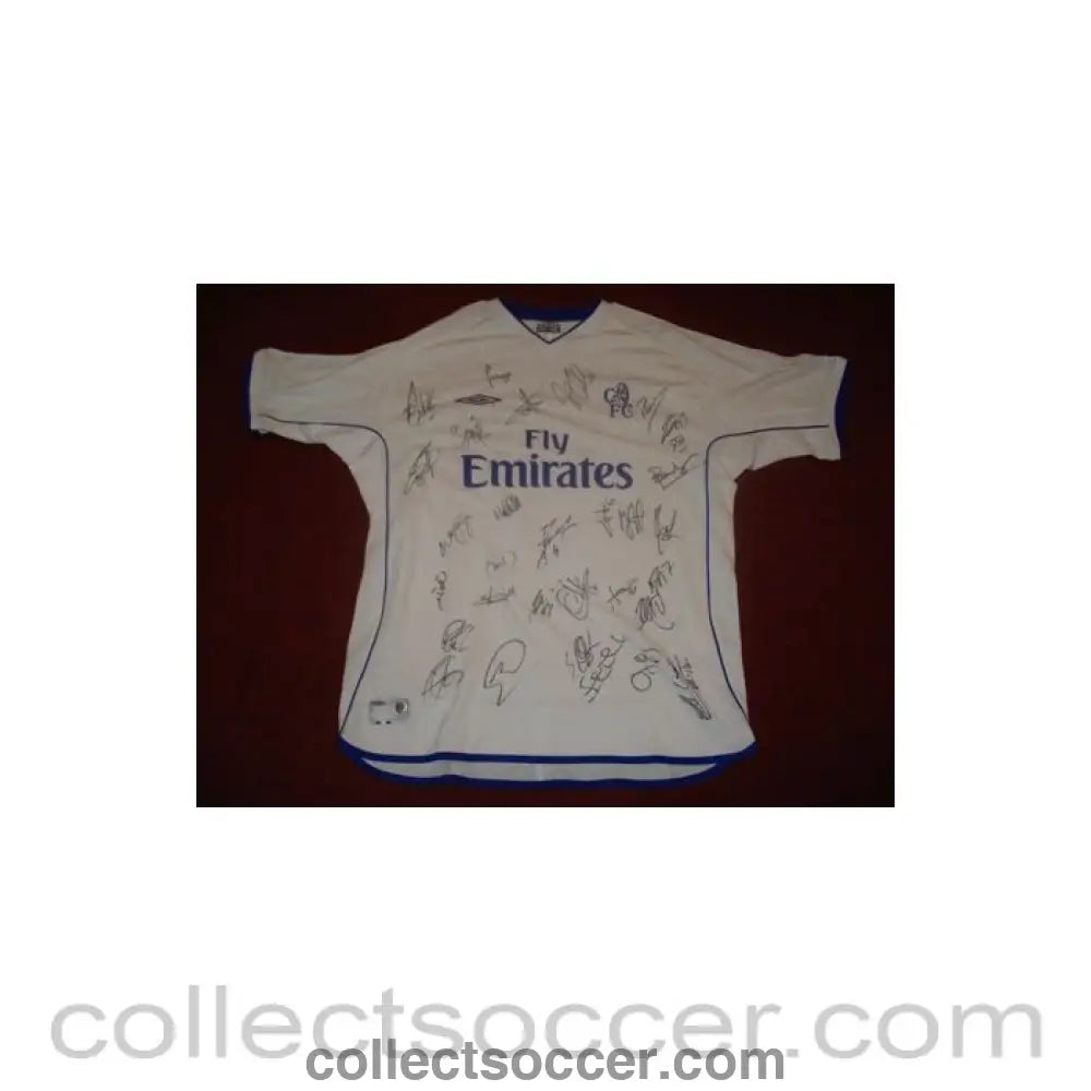 Signed Replica Chelsea Shirt of Rainieri Era not match worn