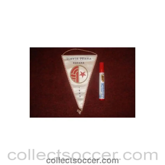 Slavia Prague Czech Republic Pennant